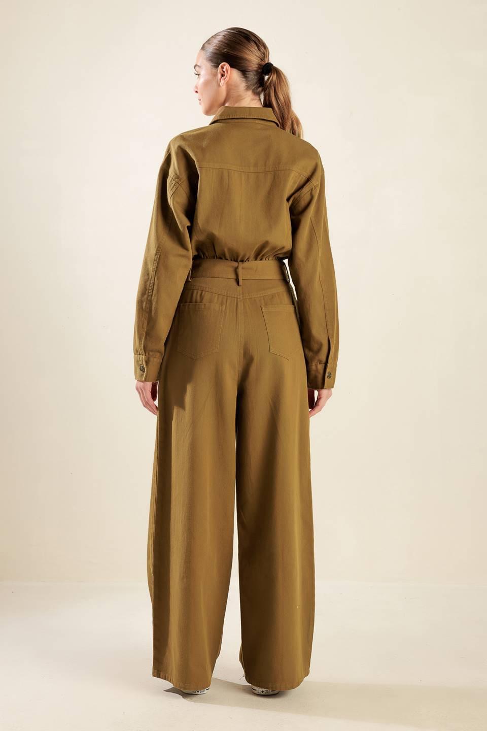 Fleeting Whispers Twill Jumpsuit from KADOU Boutique