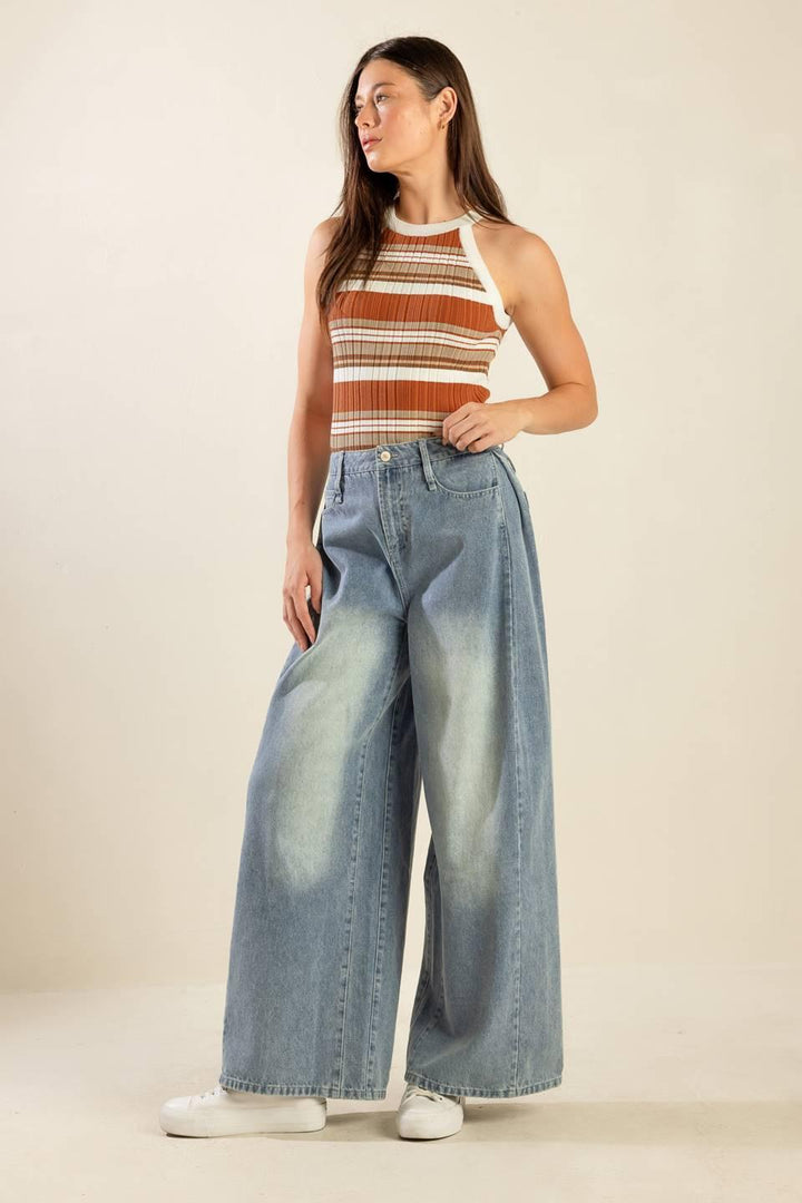 HIGH STAKES DENIM PANTS