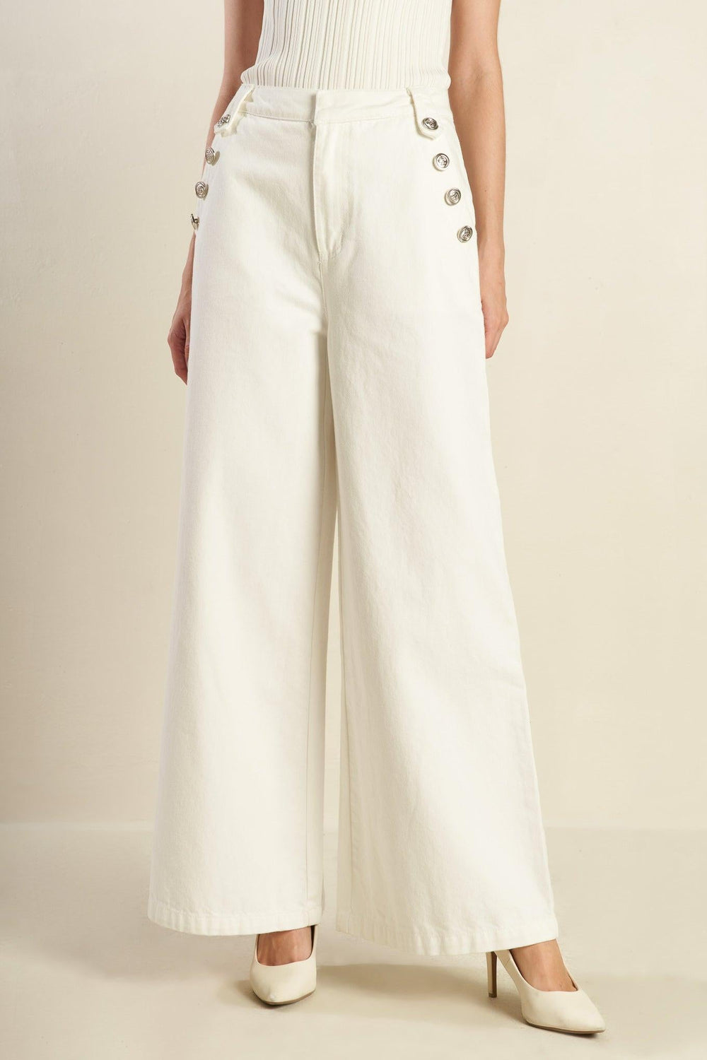 Delicate Hue Woven Pants from KADOU Boutique