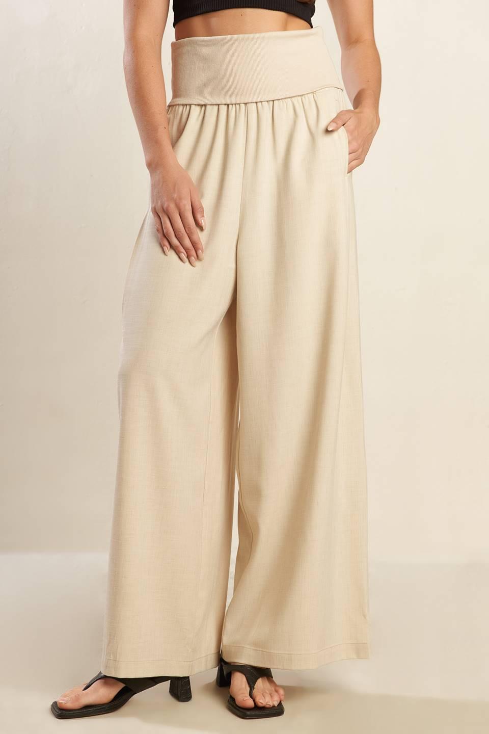 Go with Grace Woven Pants from KADOU Boutique