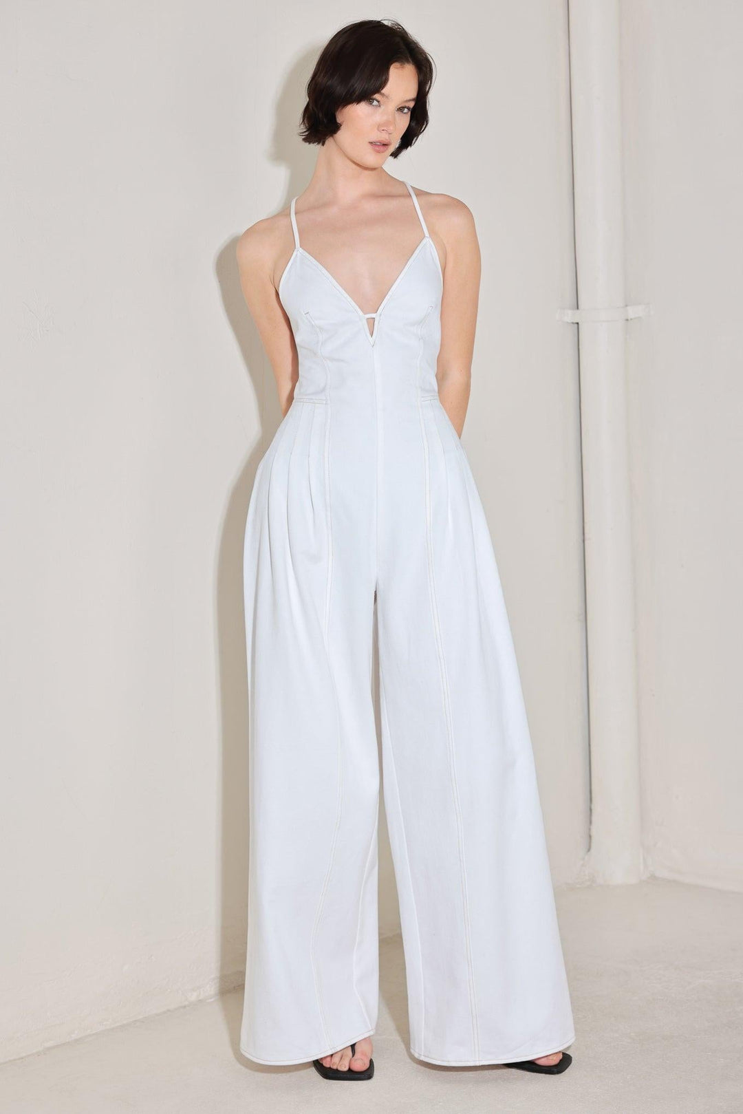 Serene Seduction Woven Jumpsuit from KADOU Boutique