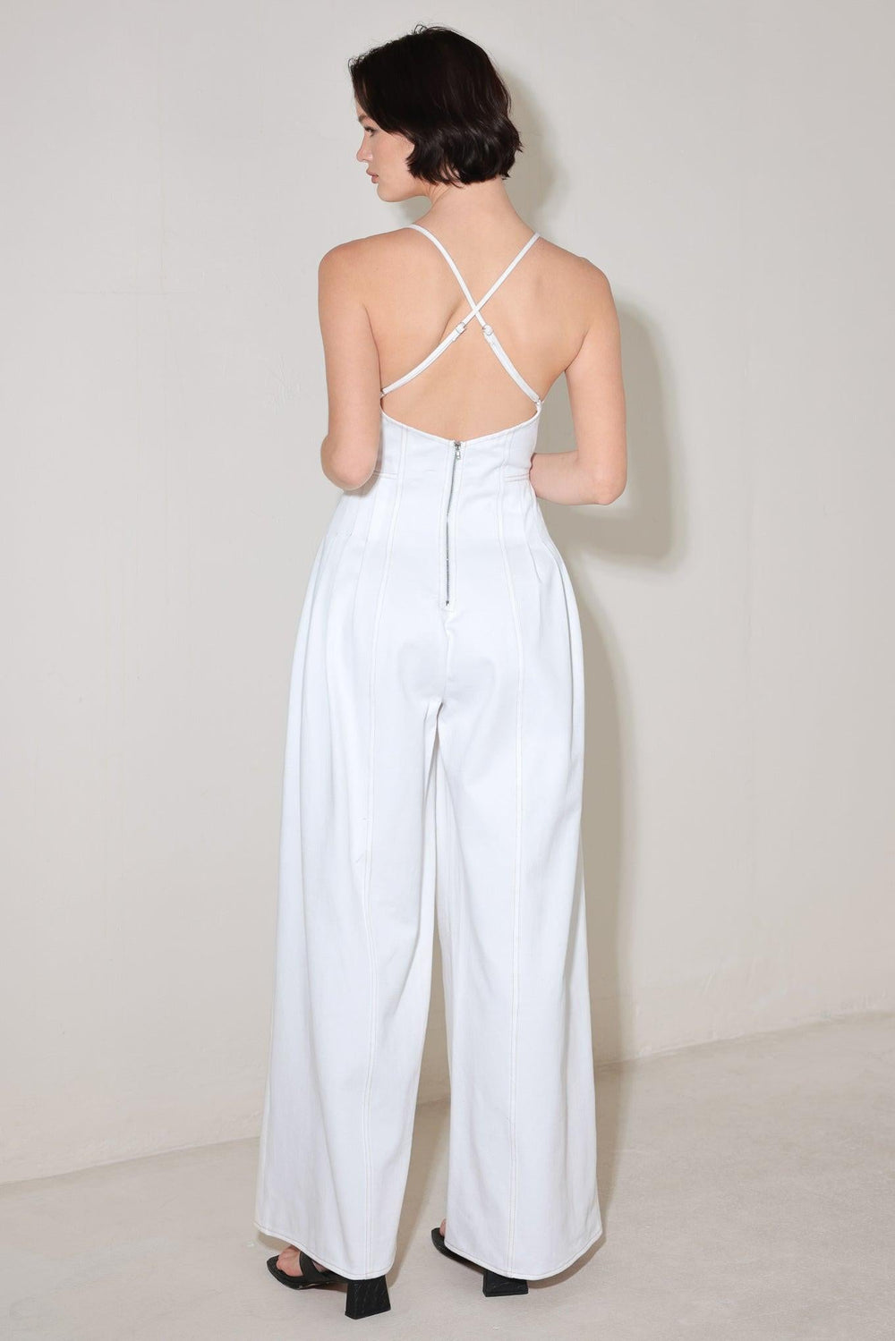 Serene Seduction Woven Jumpsuit from KADOU Boutique