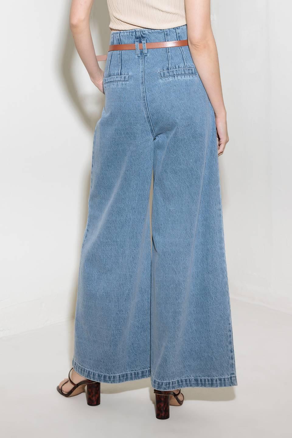 Kissed By Sunlight Denim Pants from KADOU Boutique