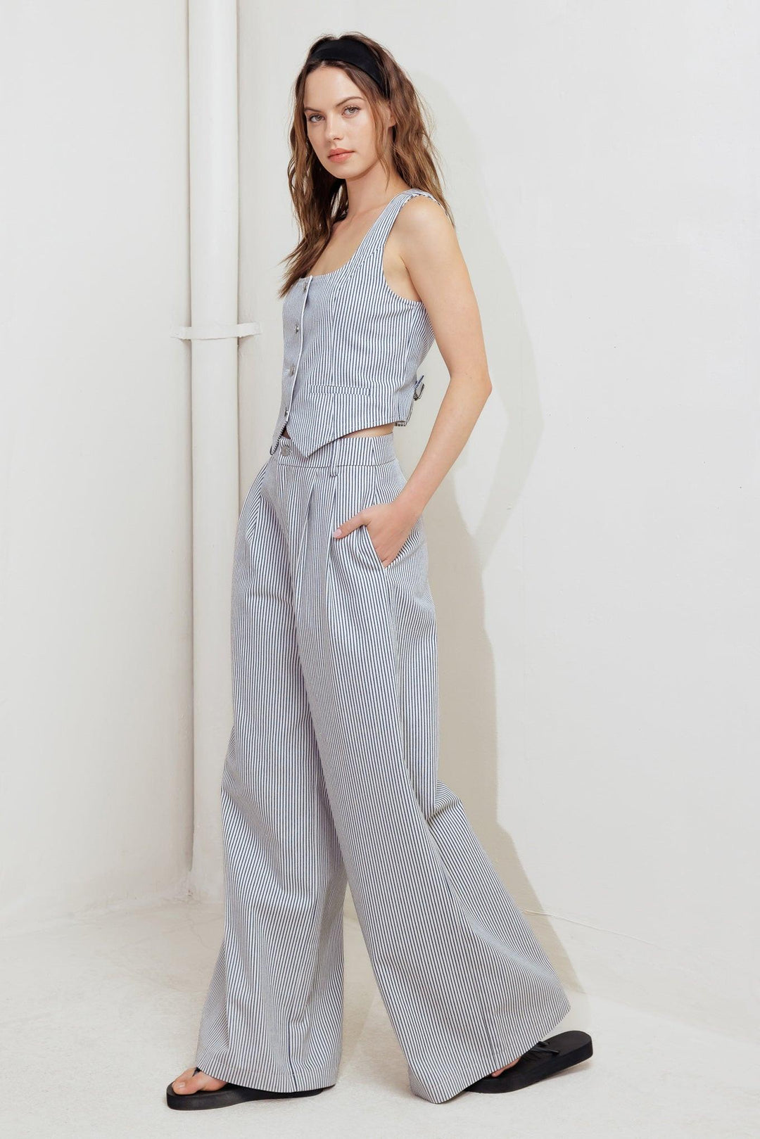 Coastal Chic Woven Pants from KADOU Boutique