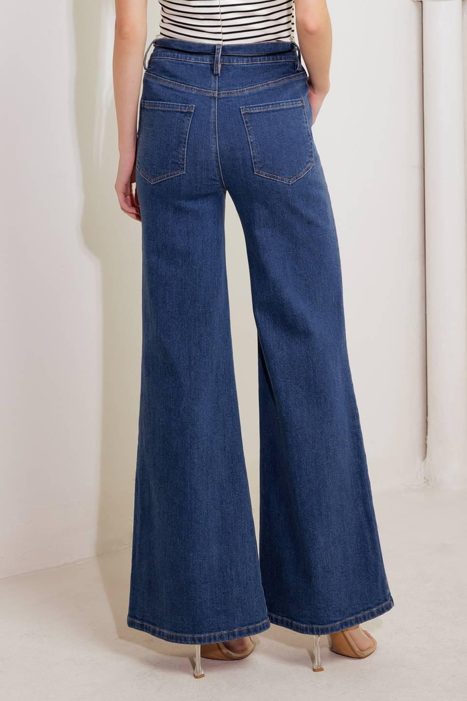 Dream State Blue Denim Pants from KADOU Boutique