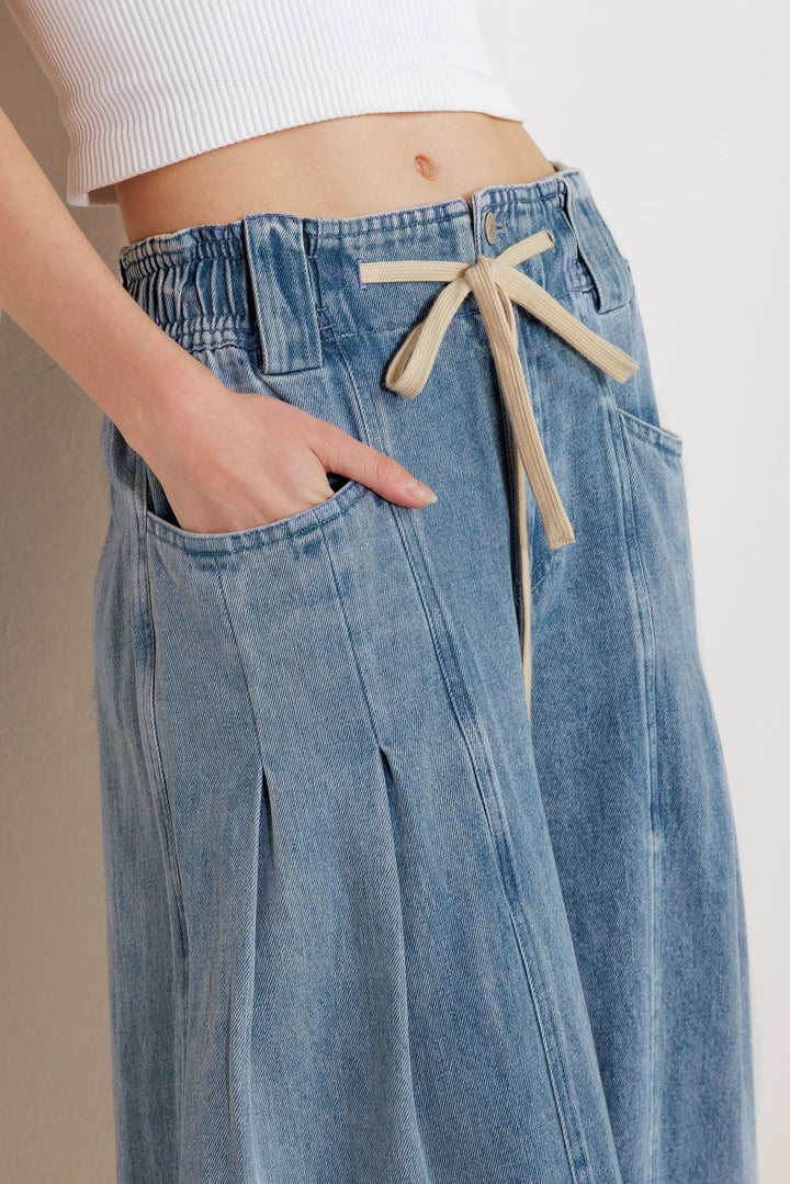 Calm &amp; Collected Blue Denim Pants from KADOU Boutique