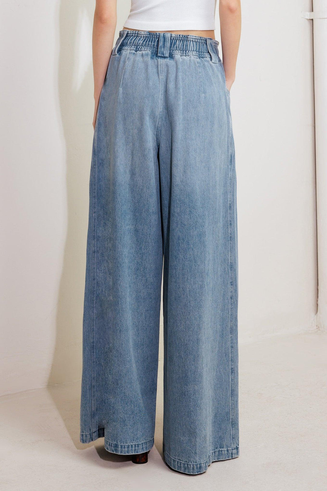 Calm &amp; Collected Blue Denim Pants from KADOU Boutique