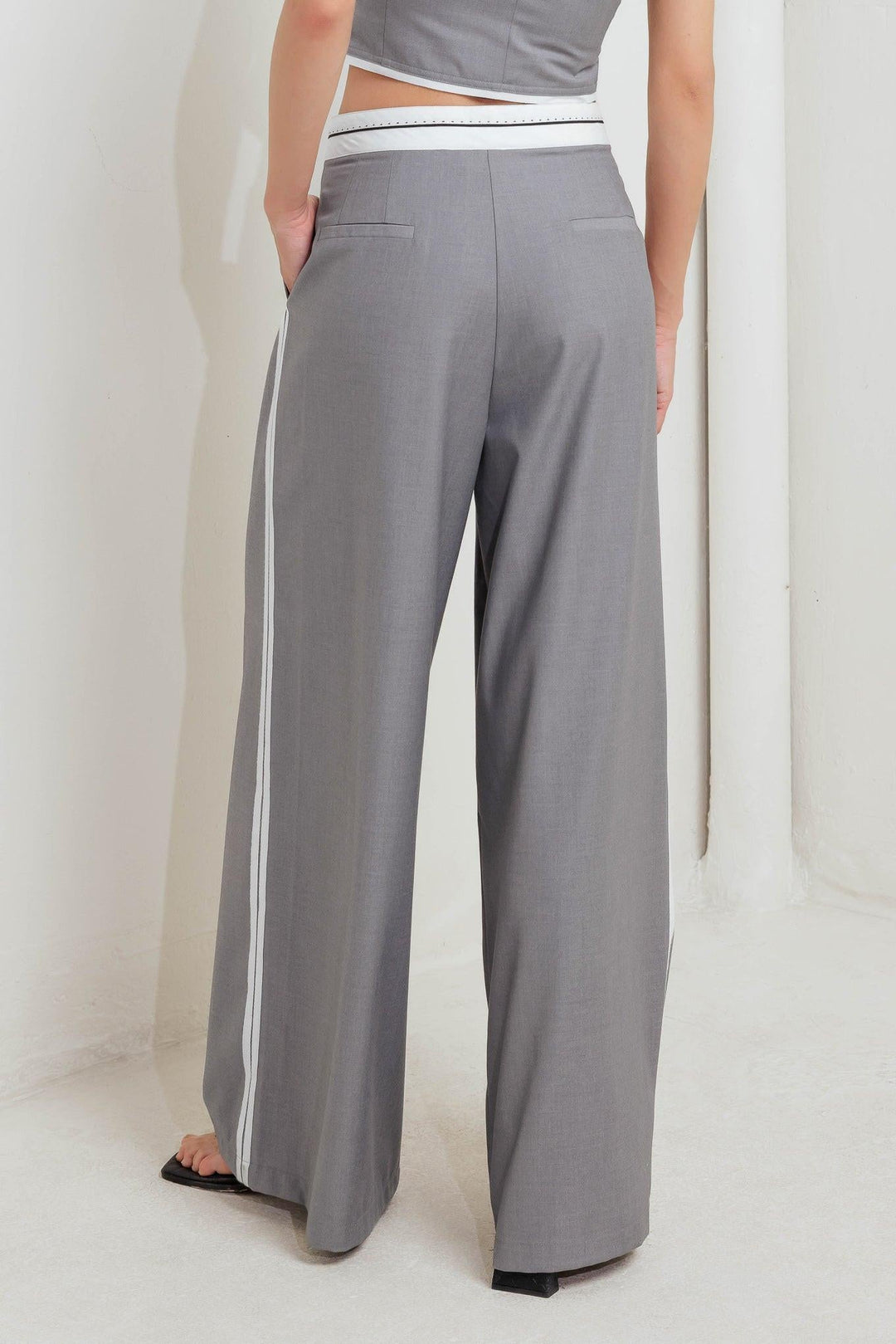 POWER LINES WOVEN PANTS