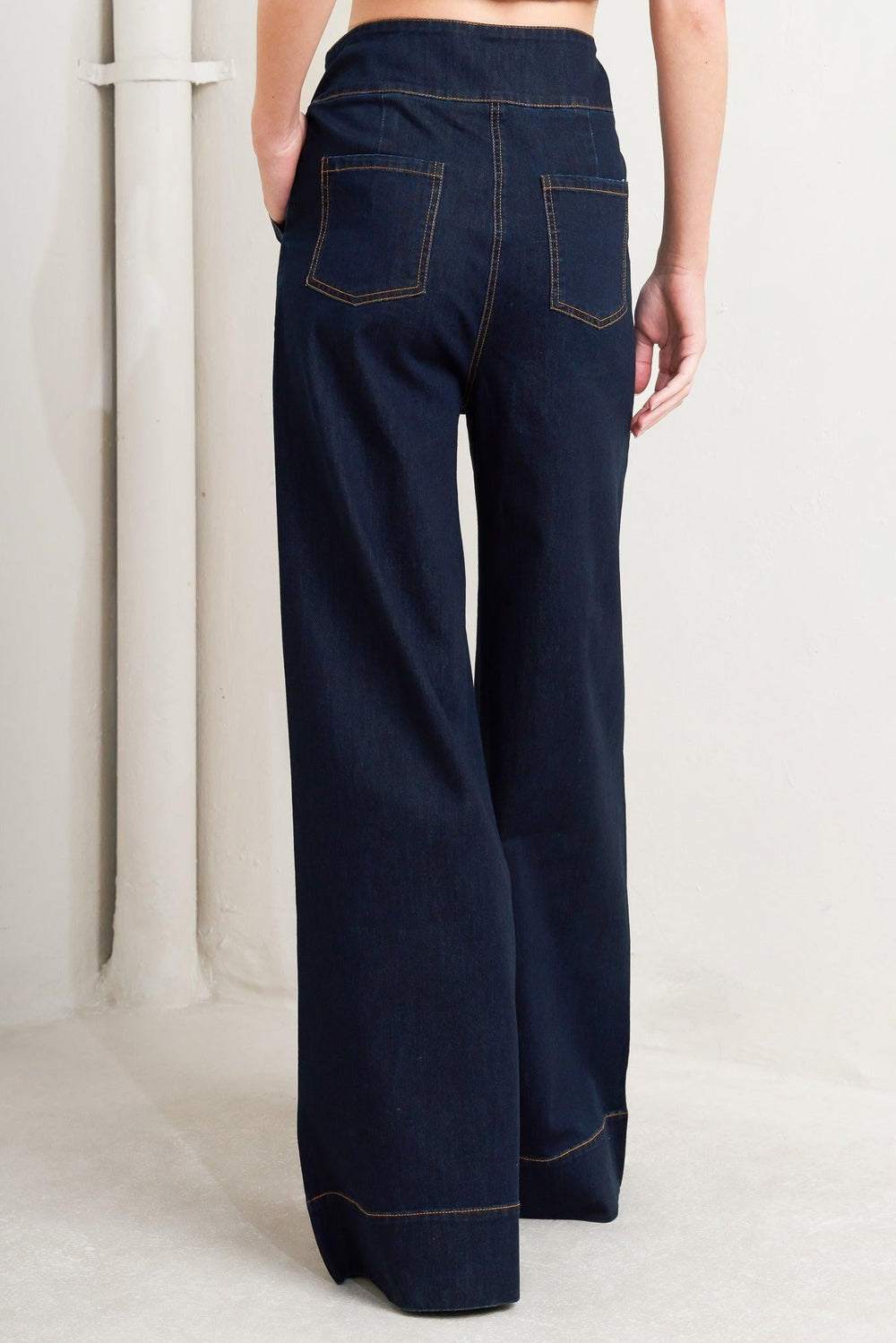 Euro City Denim Pants from KADOU Boutique