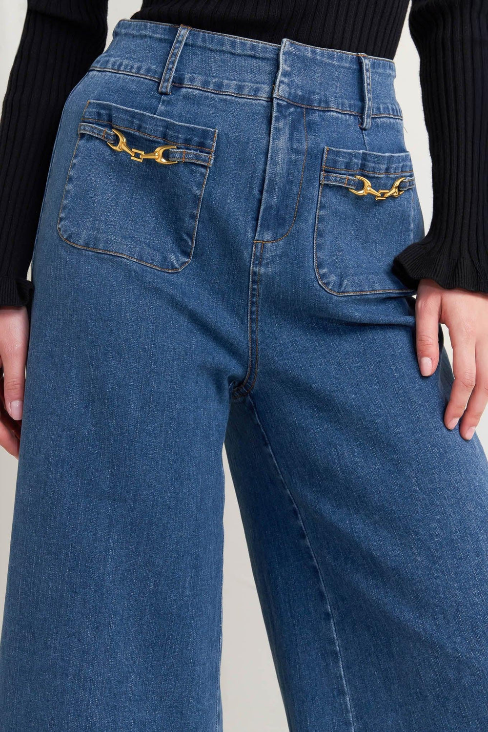 Timeless Blue Denim Pants from KADOU Boutique