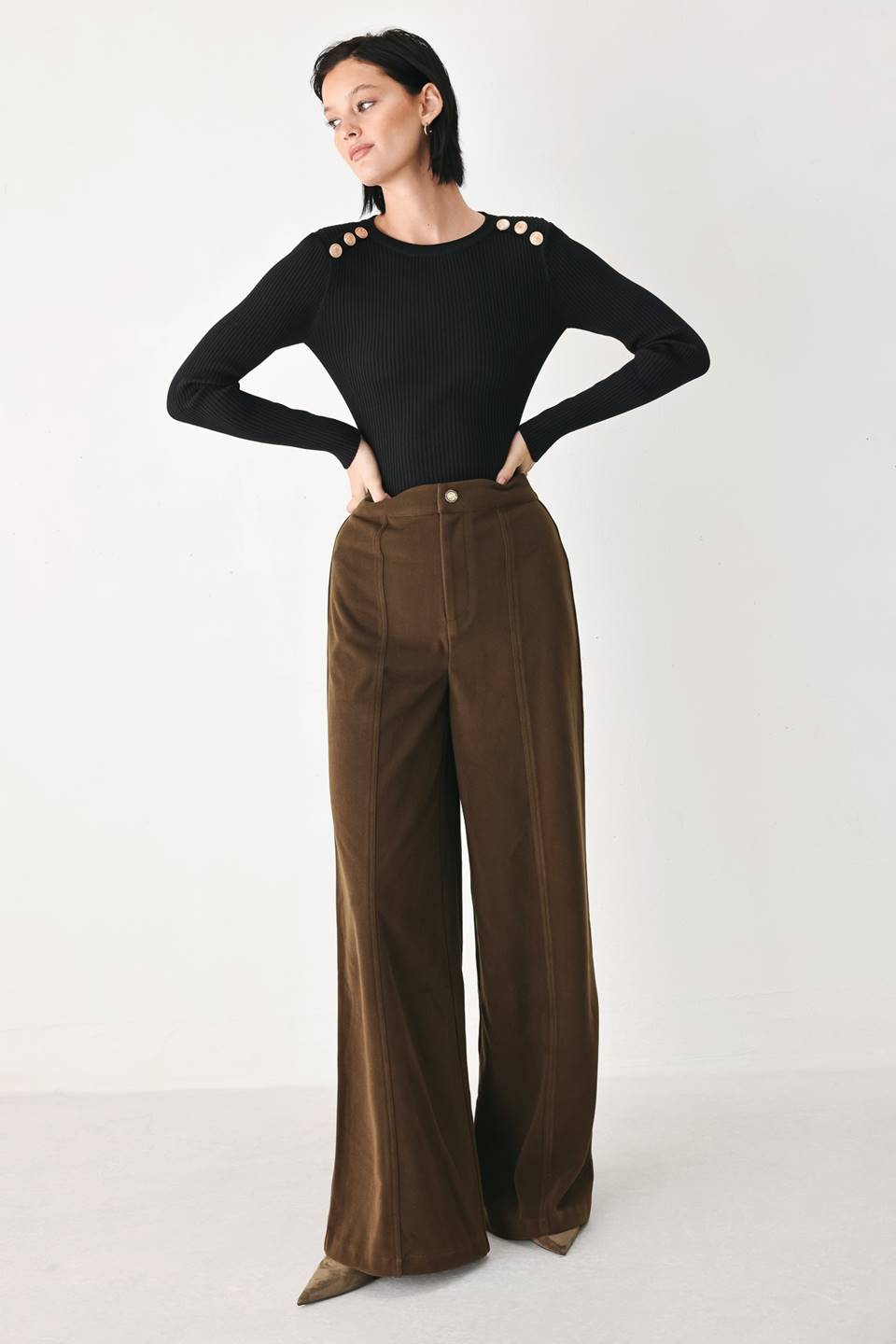 Cocoa After Hours Wide Leg Pants from KADOU Boutique
