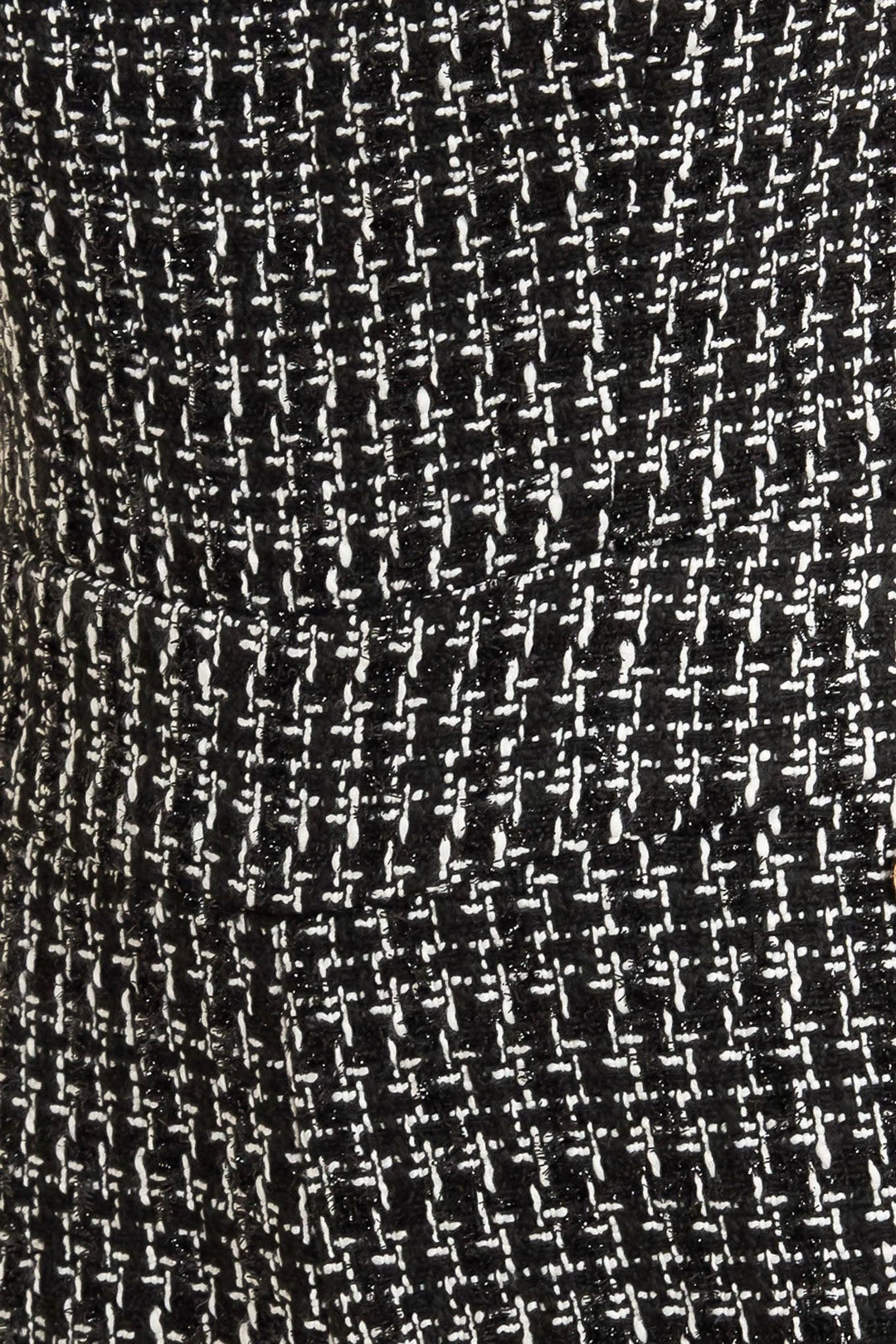 HAUTE STRAPLESS TWEED JUMPSUIT