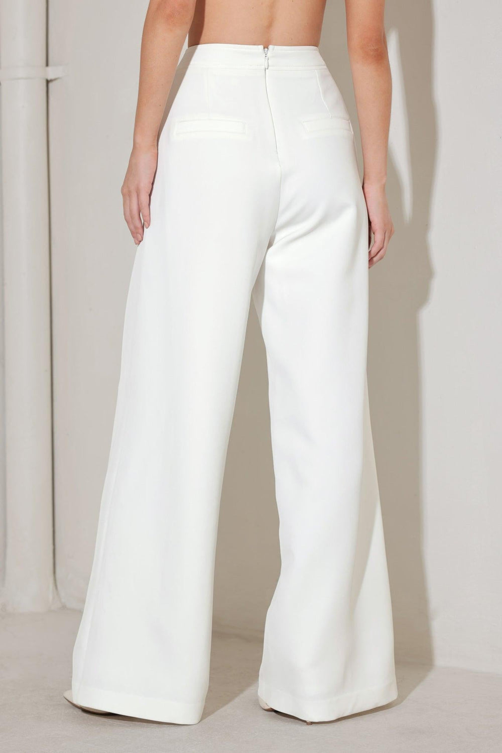 Minimal Prestige Woven Pants from KADOU Boutique