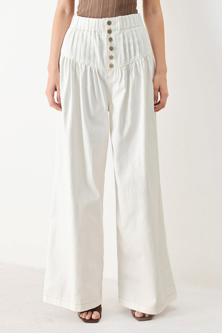 Calm Energy Woven Pants from KADOU Boutique