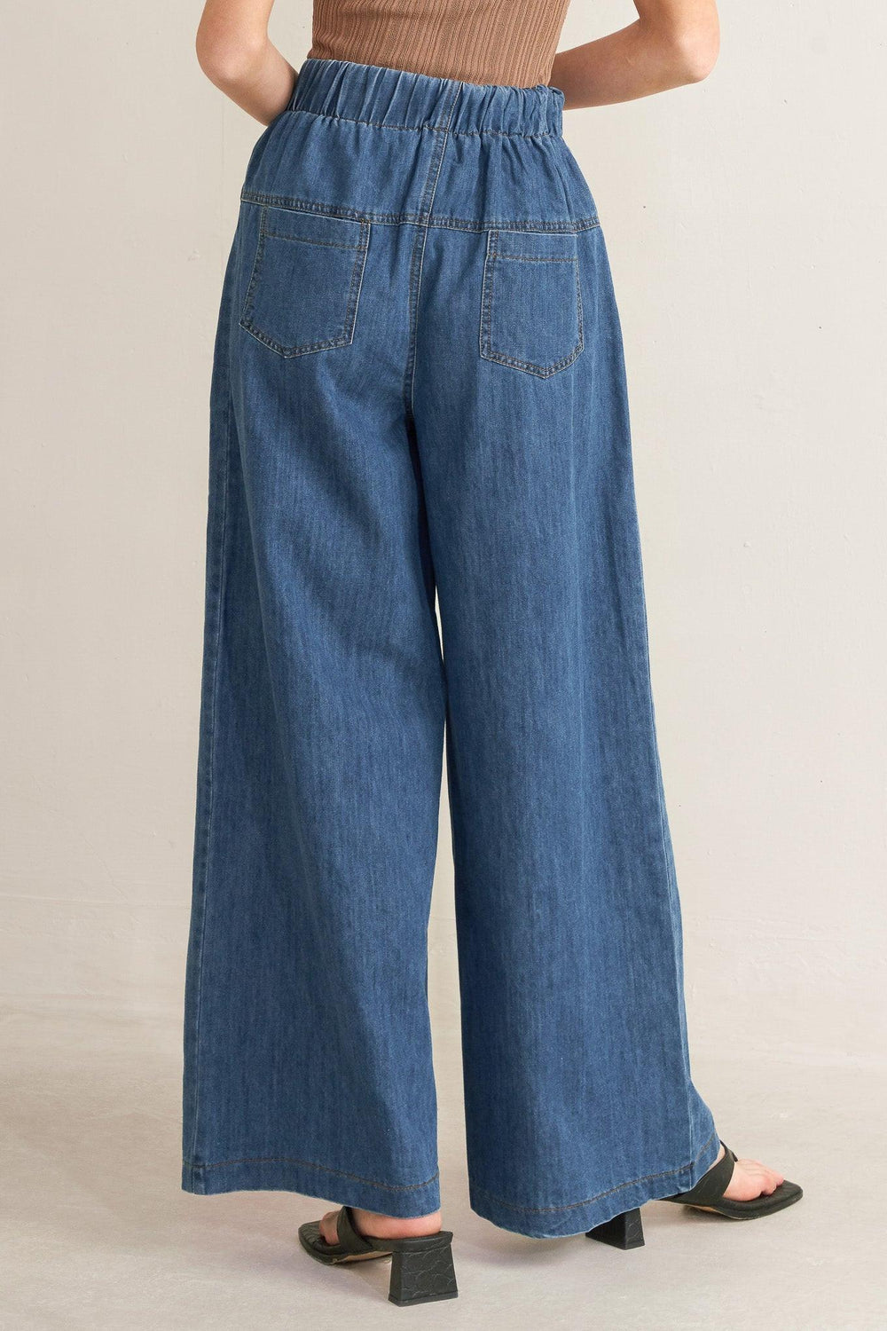 Preorder Pacific Breeze Denim Pants from KADOU Boutique