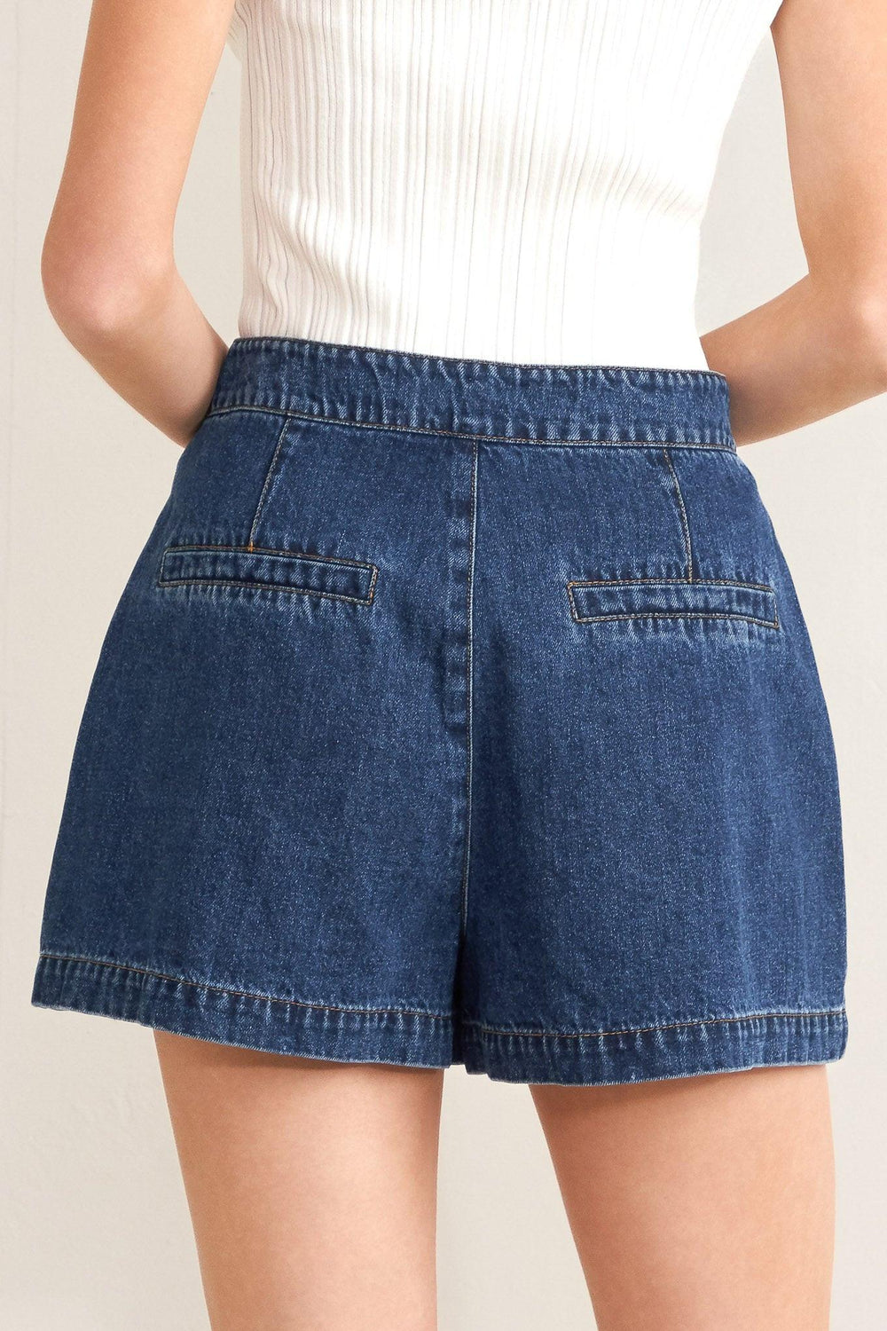 Forever Stylish Denim Shorts from KADOU Boutique