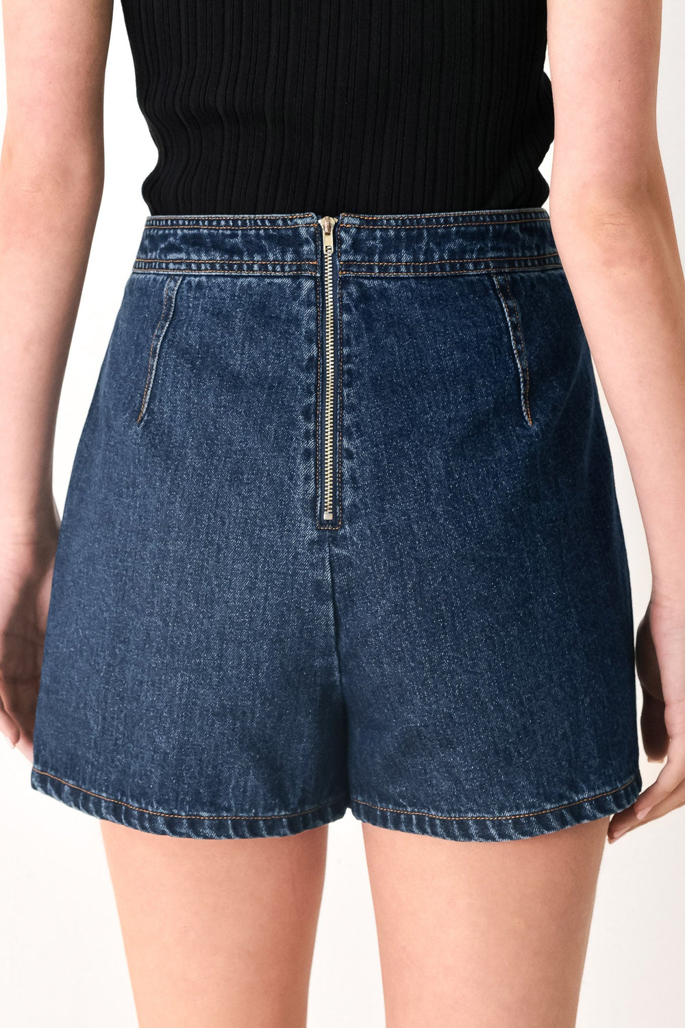 Run the City Denim Skort from KADOU Boutique