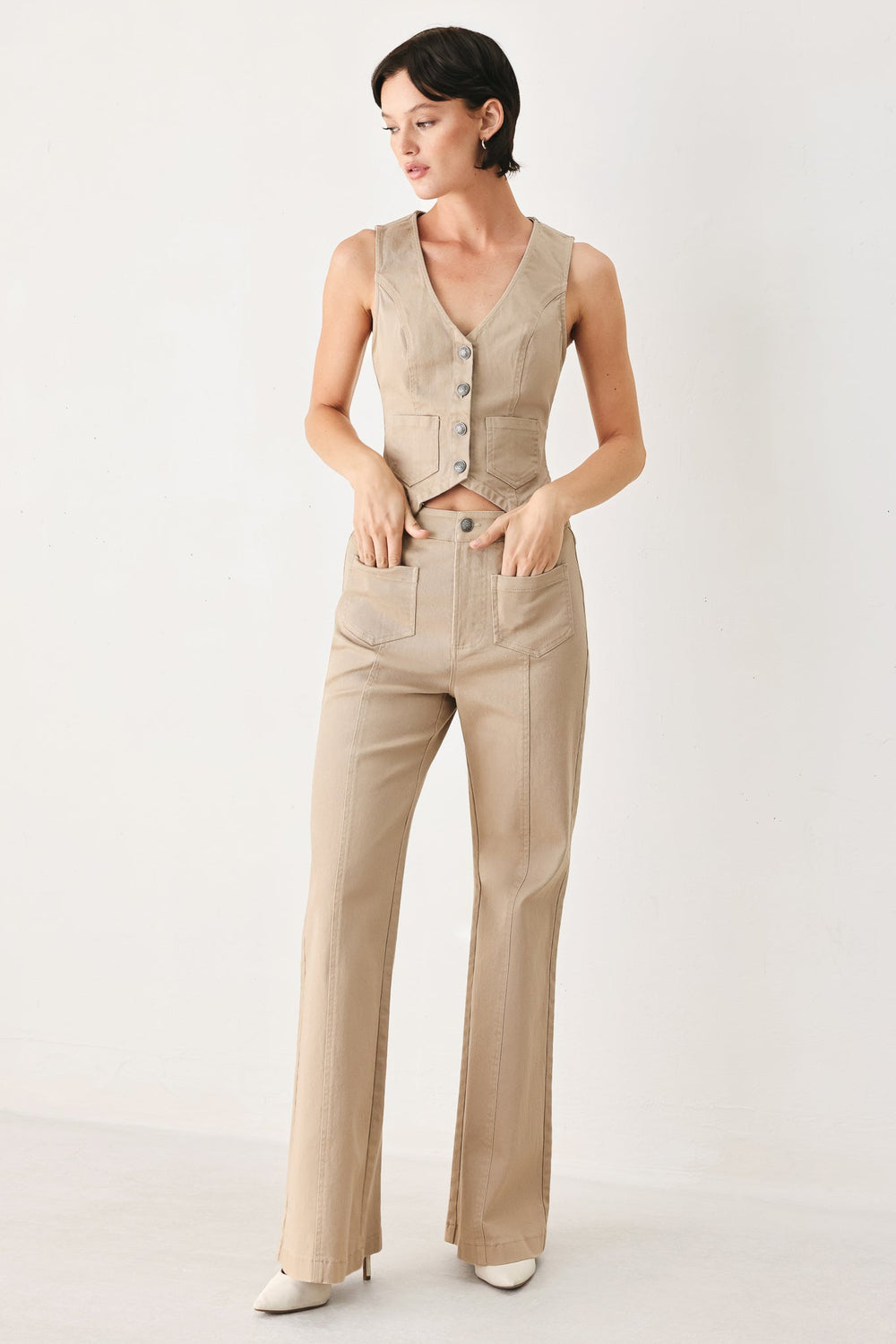 Portofino Woven Pants from KADOU Boutique