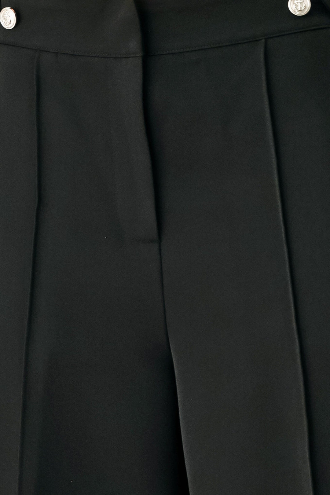 BLACK POWER PALAZZO WOVEN PANTS