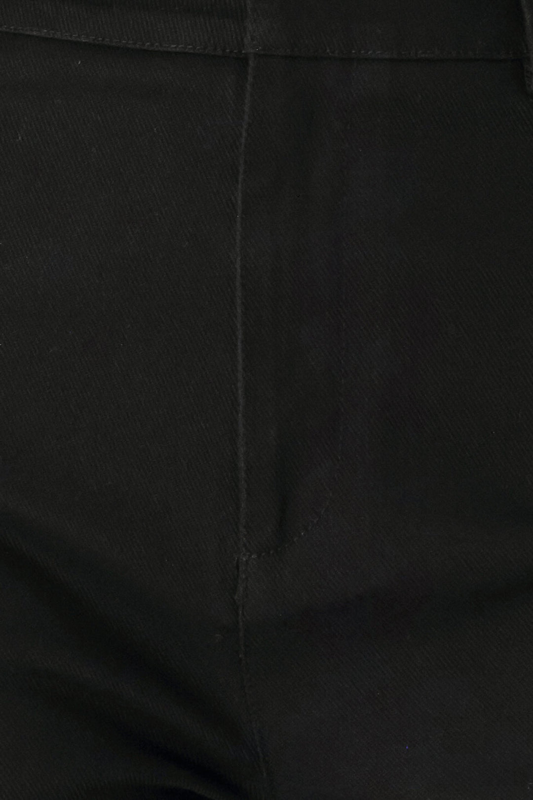 DENIM AUTHORITY BLACK DENIM WIDE-LEG PANTS