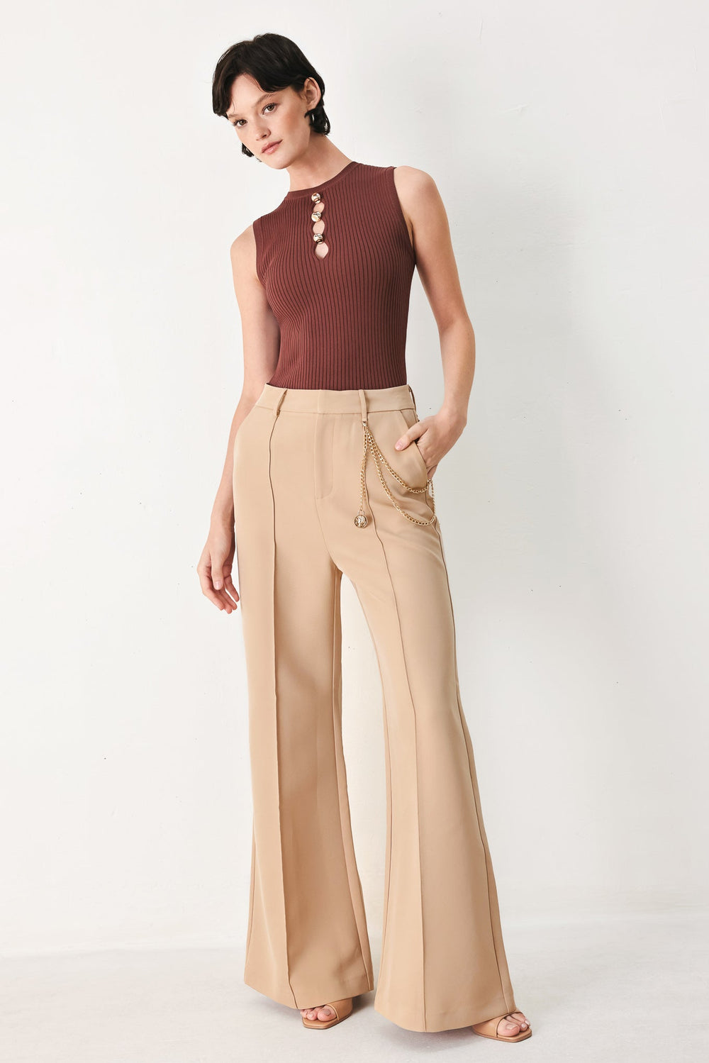 Crystal Bay Woven Pants from KADOU Boutique