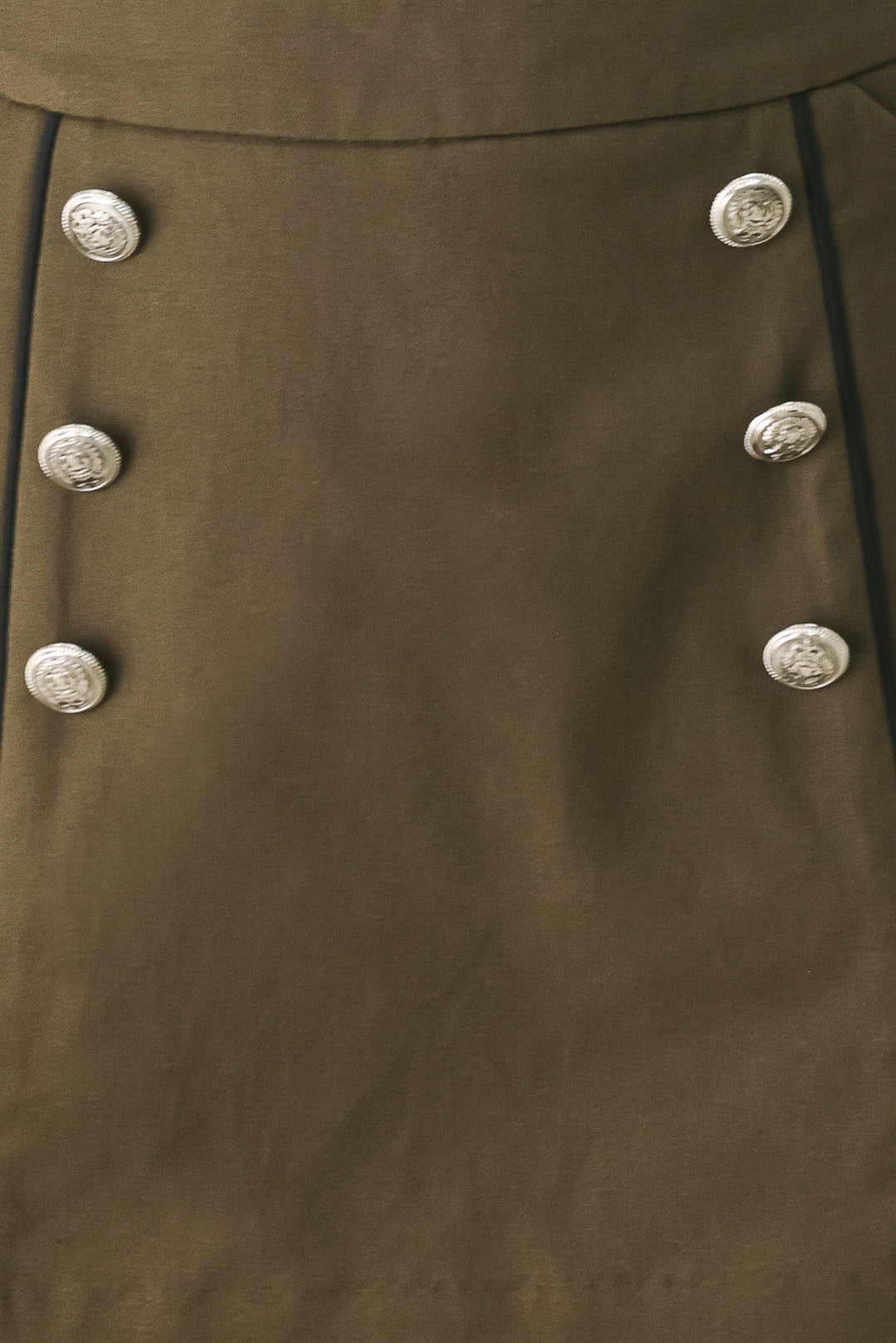 RANGER GREEN TAILORED WOVEN SKORT