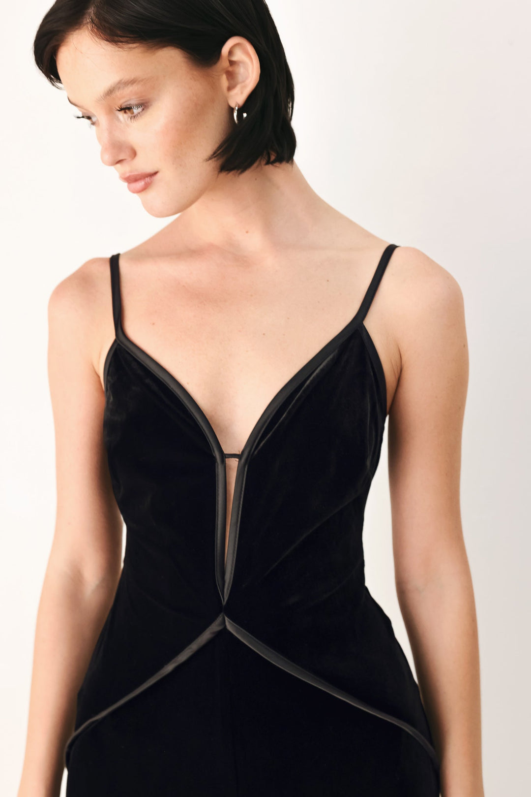 Velvet Hour Sweetheart Wide Leg Jumpsuit from KADOU Boutique