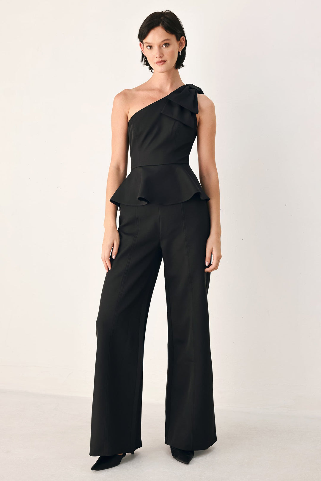 All Eyes On You Bow Wide Leg Jumpsuit from KADOU Boutique