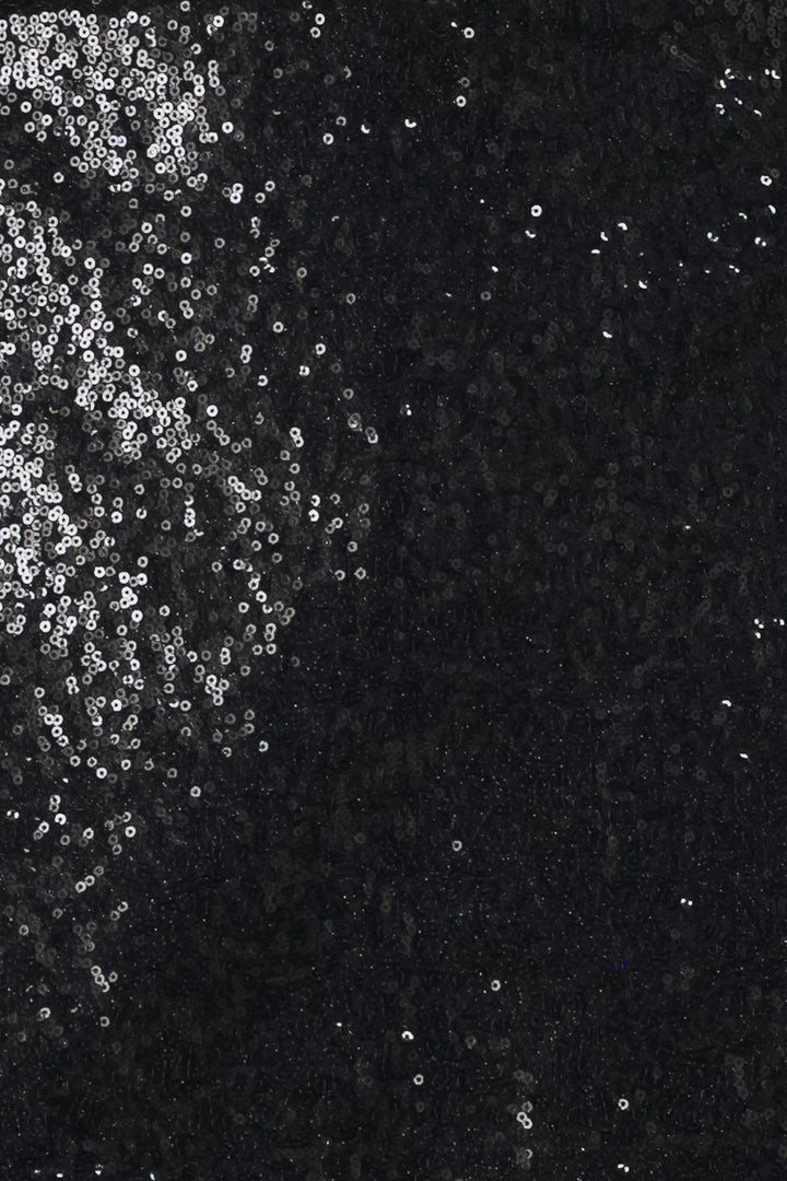 MIDNIGHT DISCO BLACK SEQUIN SKORT