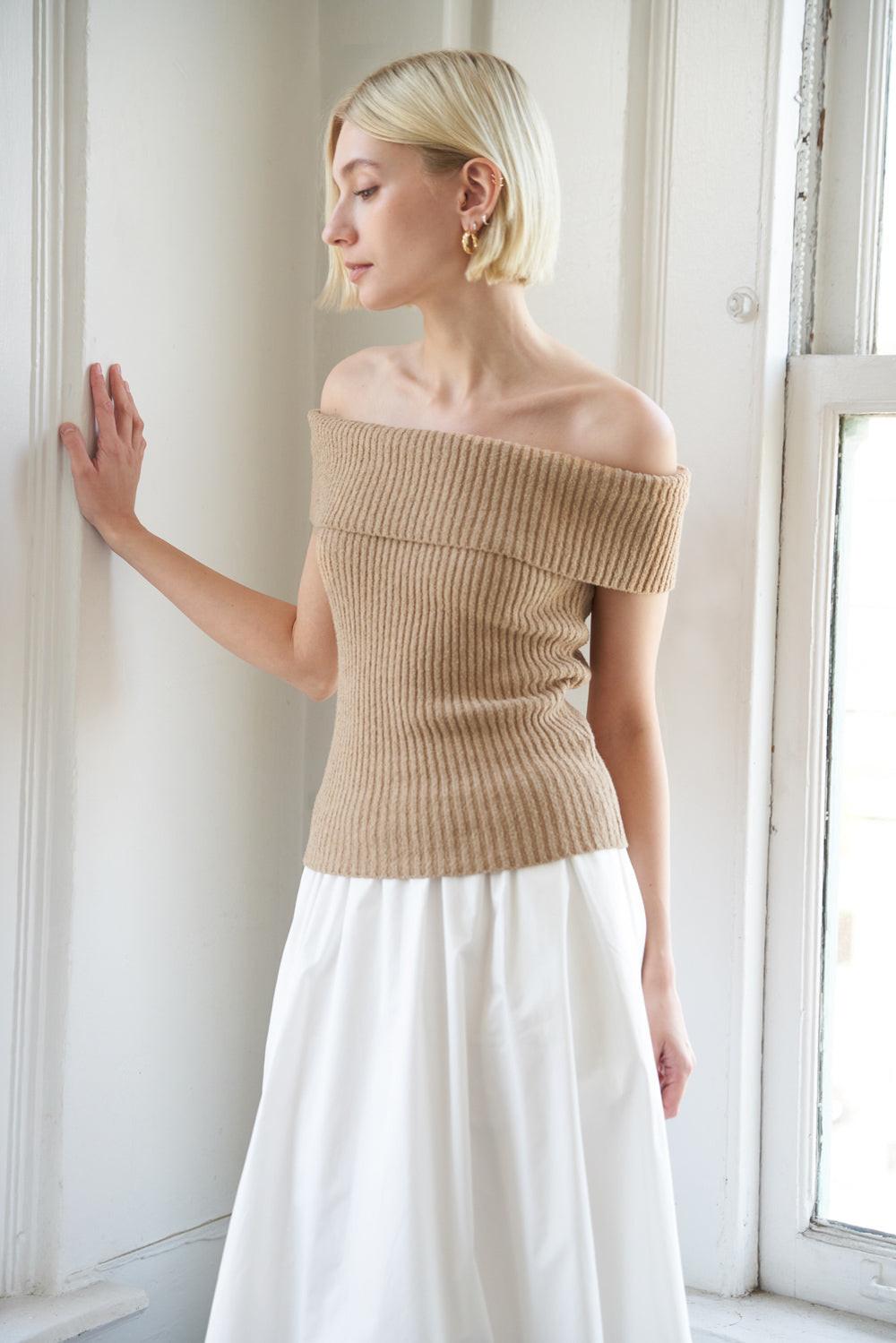 Precious Approach Shoulder Top from KADOU Boutique