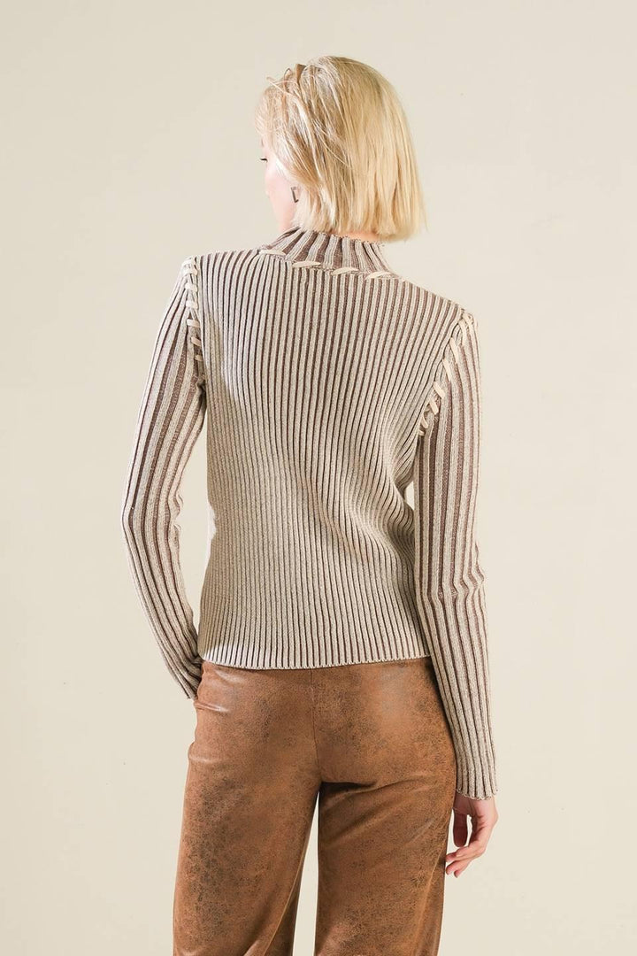 Candid Love Sweater Top from KADOU Boutique