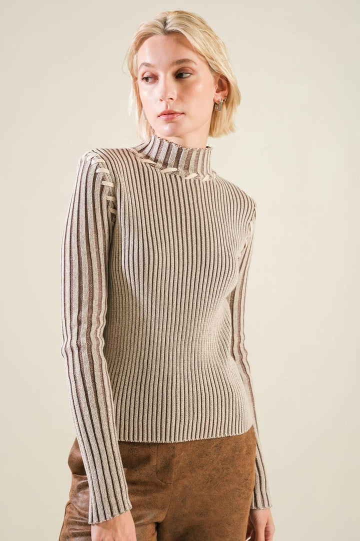 Candid Love Sweater Top from KADOU Boutique