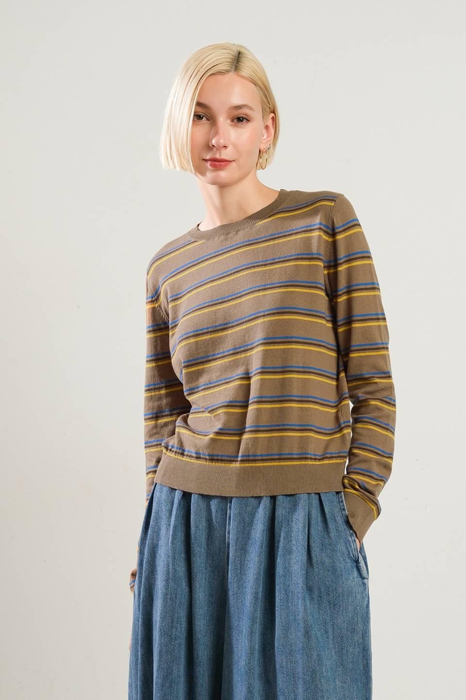Well Played Sweater Top from KADOU Boutique