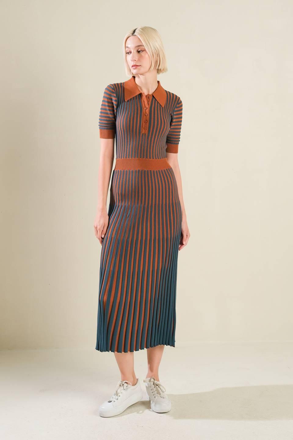 Luxe Living Sweater Midi Dress from KADOU Boutique