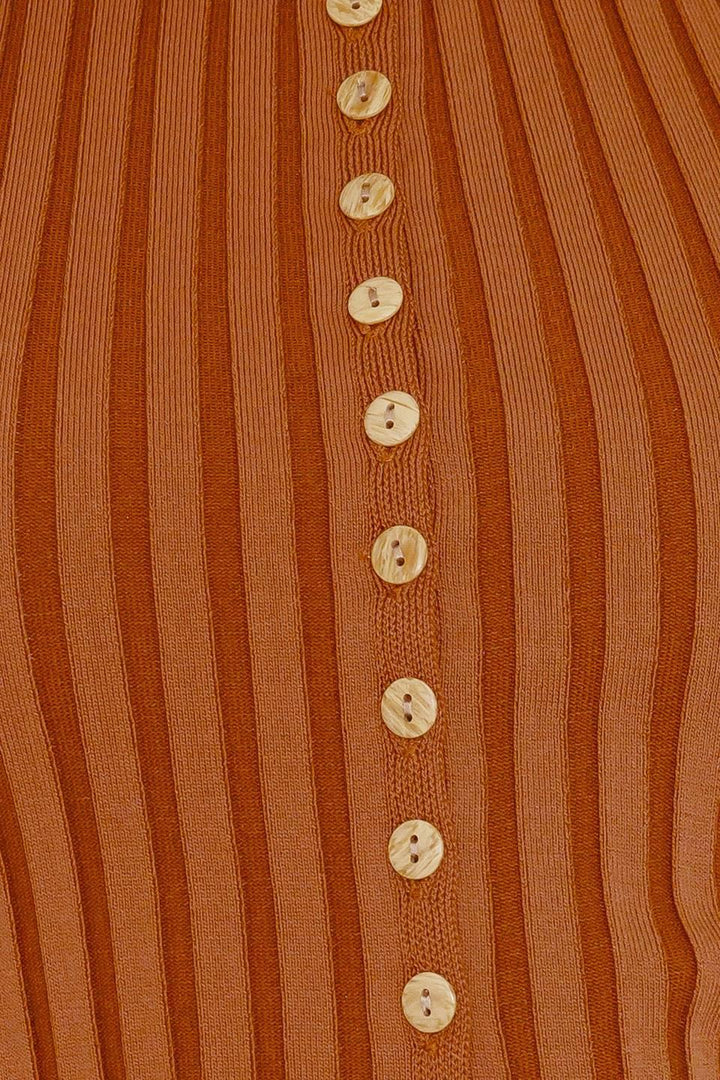WHEN ON DOOR OPENS SWEATER KNIT TOP