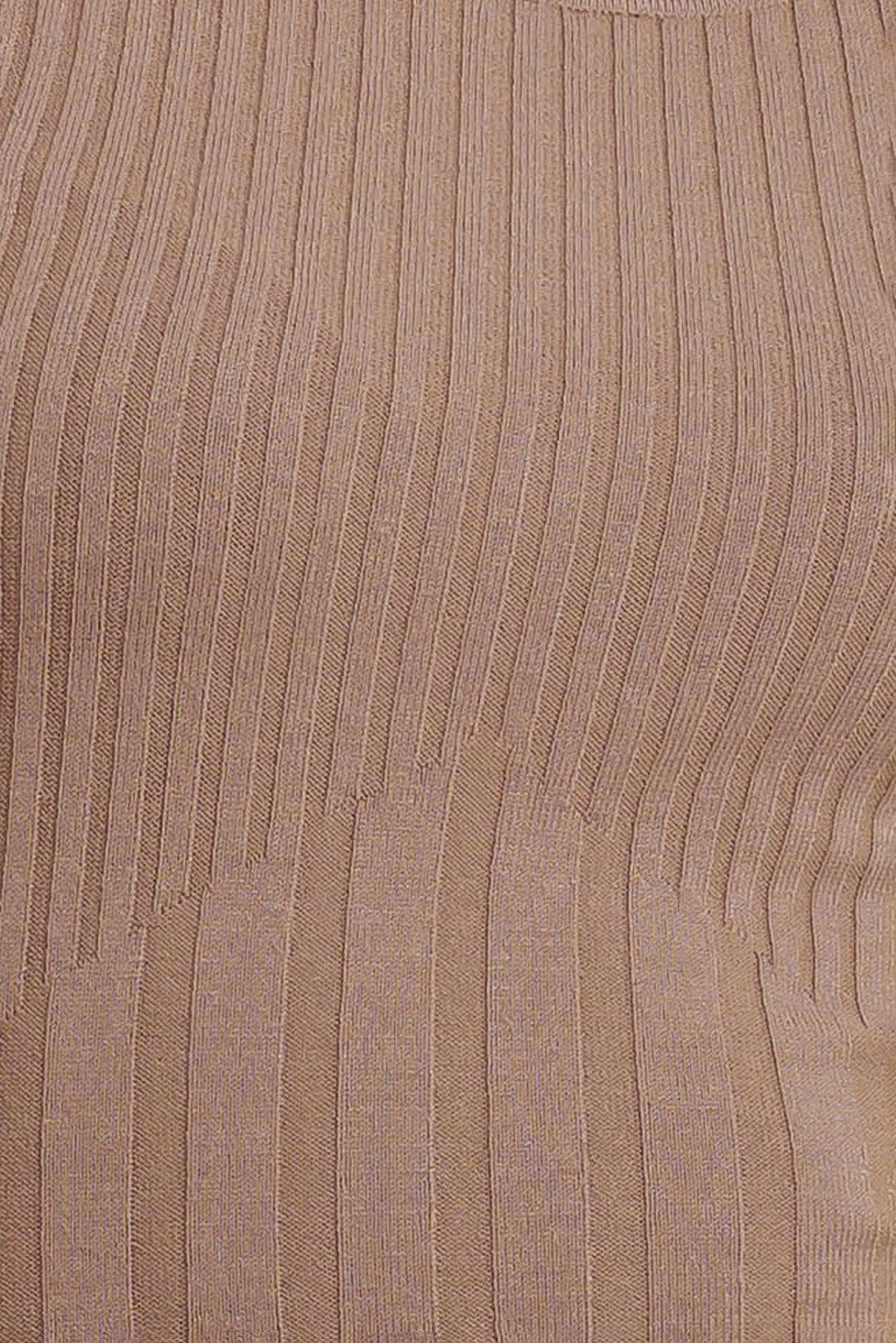 STRUCTURED CHIC SWEATER MIDI DRESS