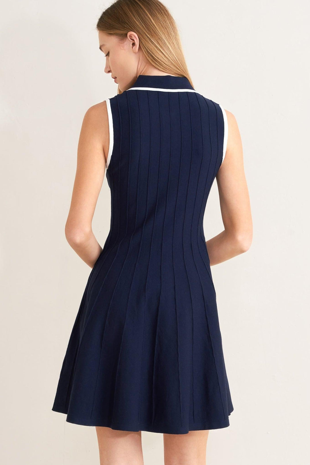 Meet Me in Paris Sweater Knit Mini Dress from KADOU Boutique