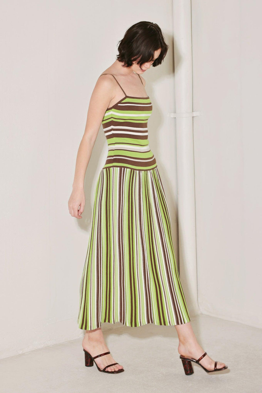 Festival Frequency Sweater Knit Midi Dress from KADOU Boutique