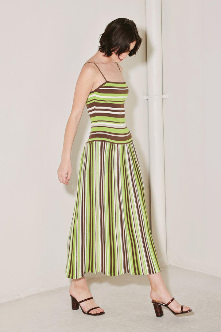 Festival Frequency Sweater Knit Midi Dress from KADOU Boutique