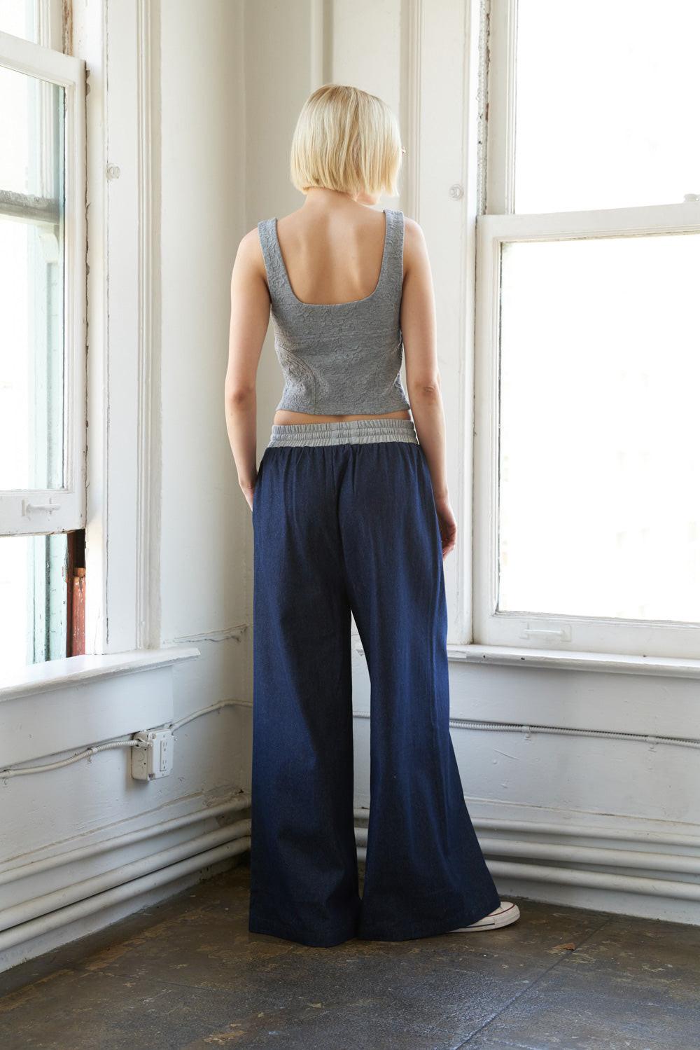Through the Looking Woven Top from KADOU Boutique