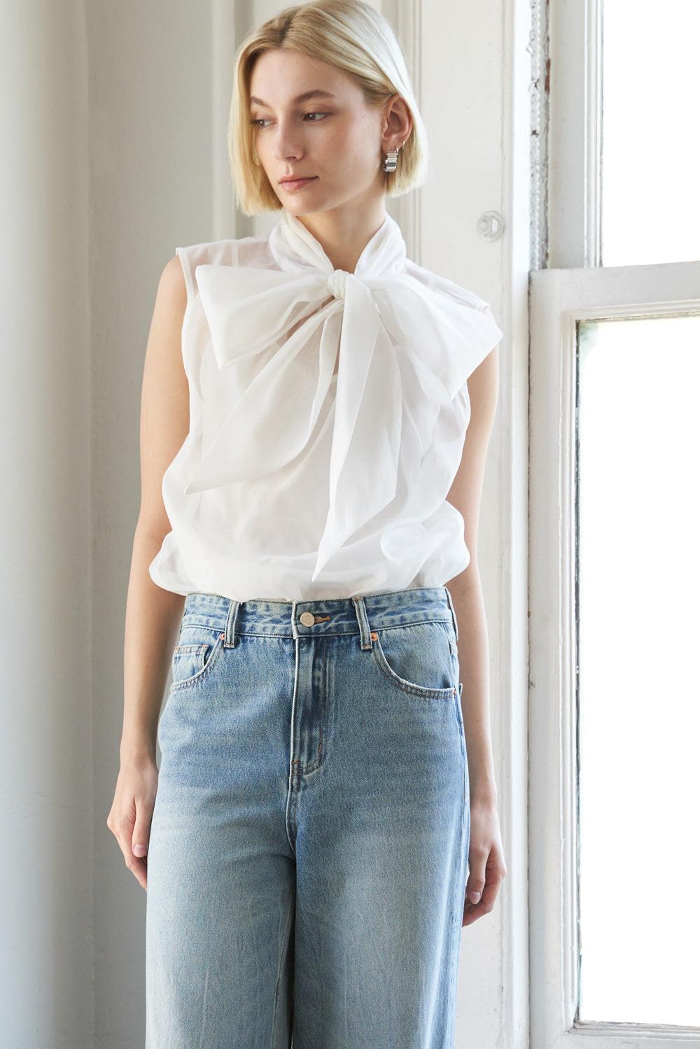 Shine for Us Organza Top from KADOU Boutique