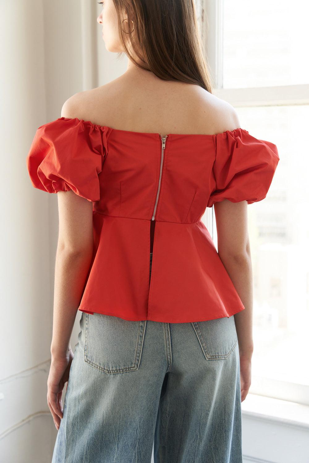 Stunning Glory Woven Top from KADOU Boutique