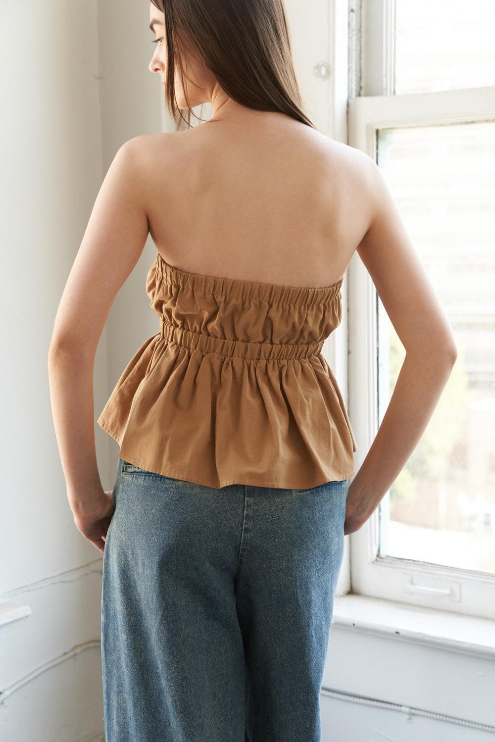 Darling Image Woven Top from KADOU Boutique