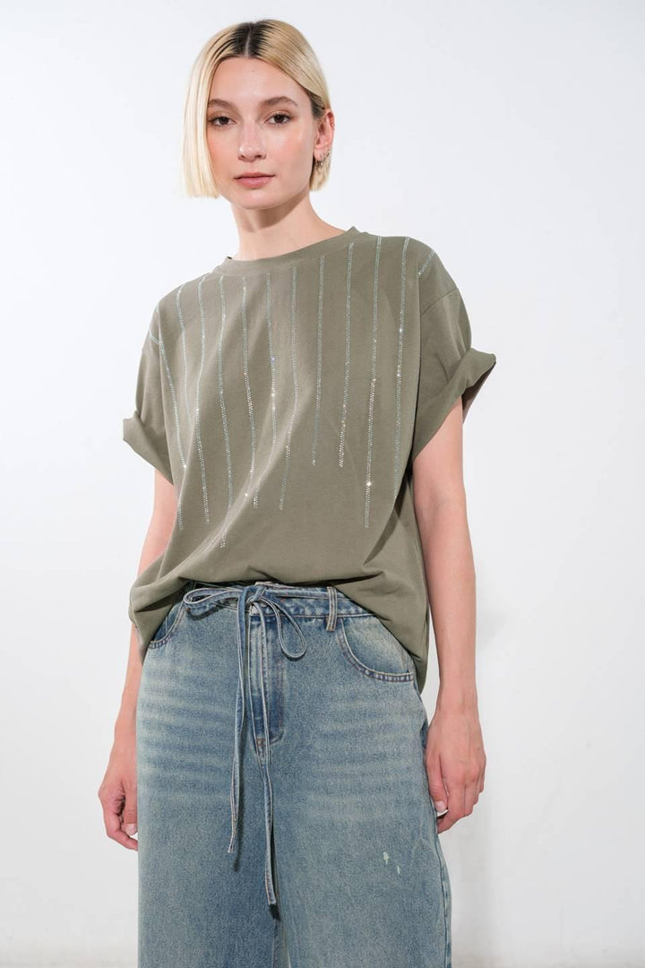 Let It All Go Knit Top from KADOU Boutique