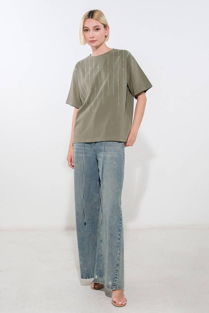 Let It All Go Knit Top from KADOU Boutique