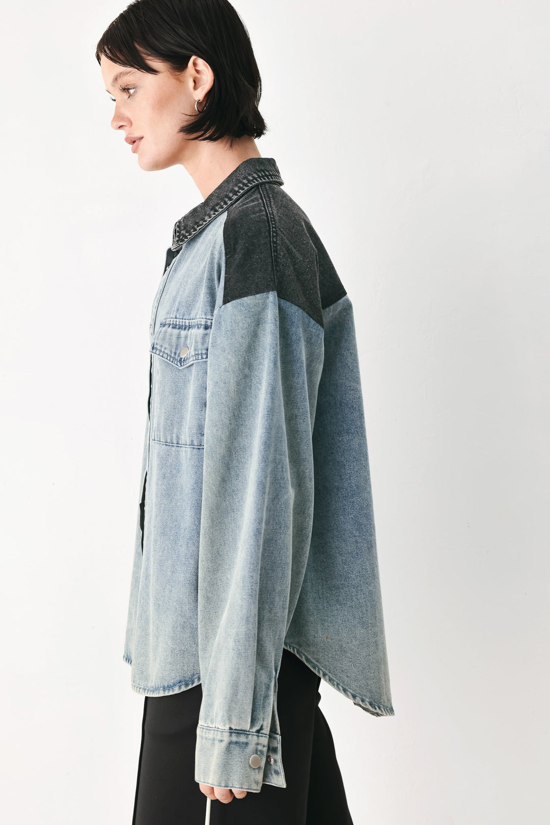 My Love for You Denim Shirt from KADOU Boutique