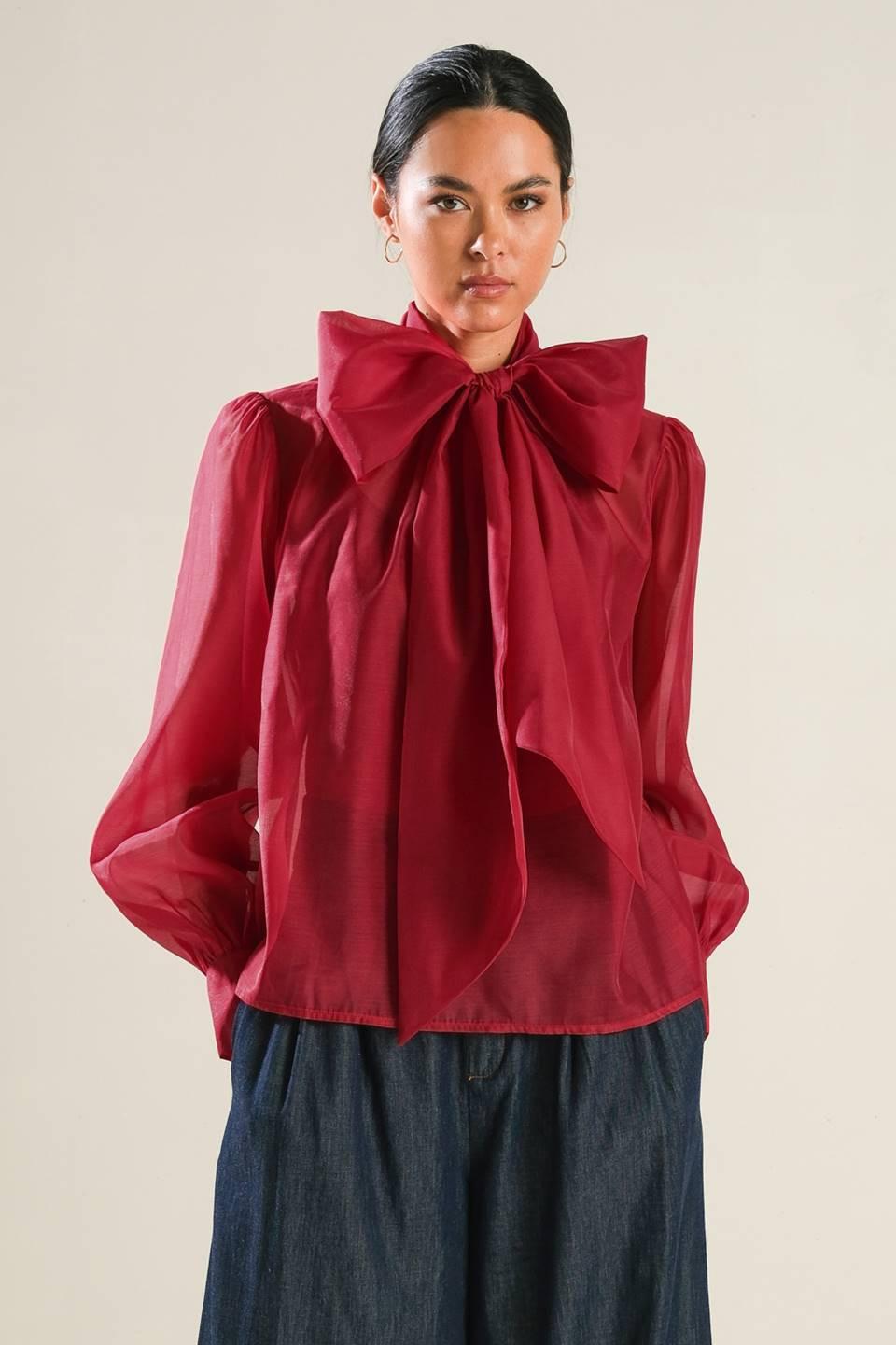 On This Day Organza Top from KADOU Boutique