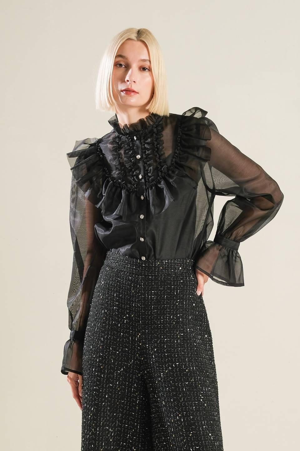 To My Love Woven Blouse from KADOU Boutique