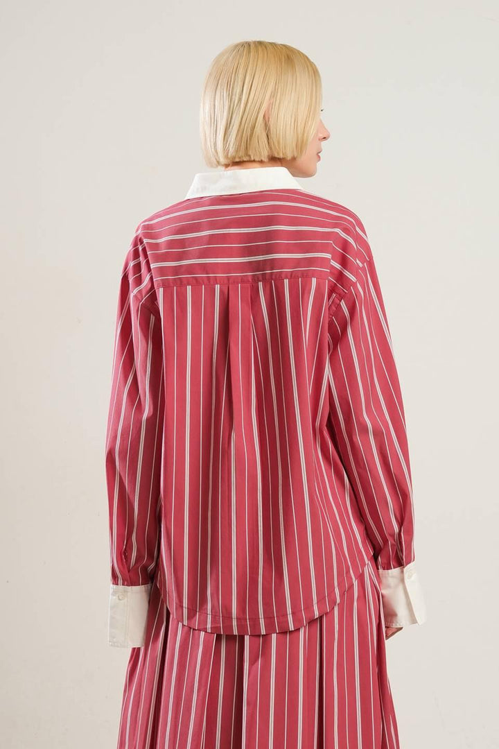 Behind the Grin Woven Top from KADOU Boutique
