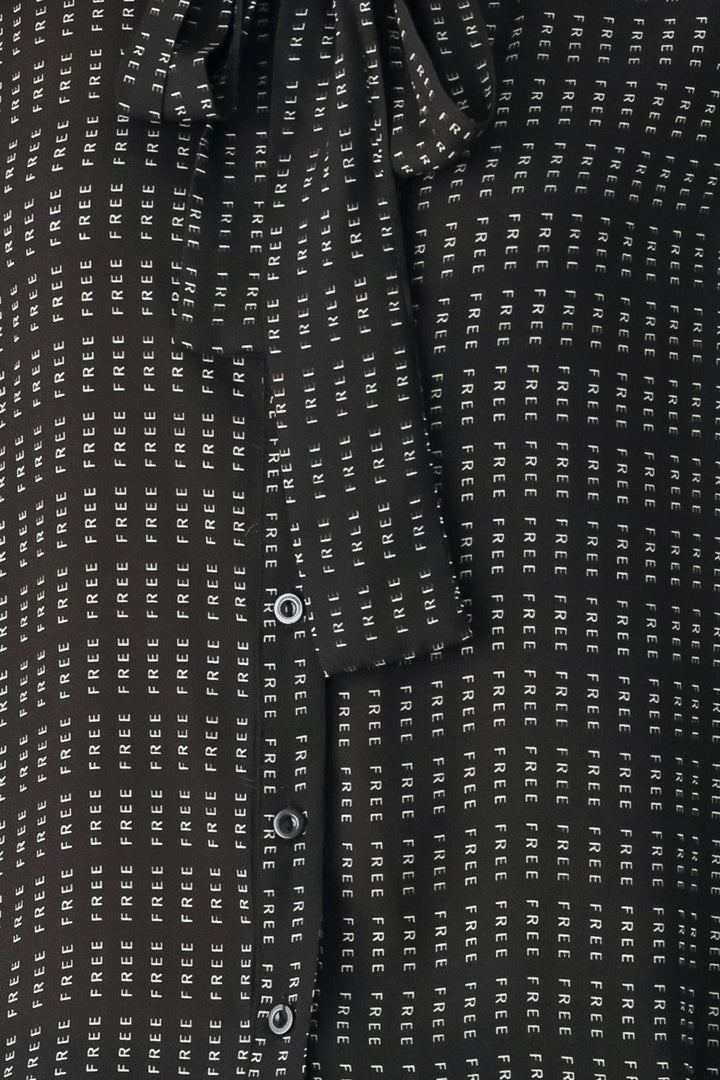 WHEREVER YOU MAY GO WOVEN TOP